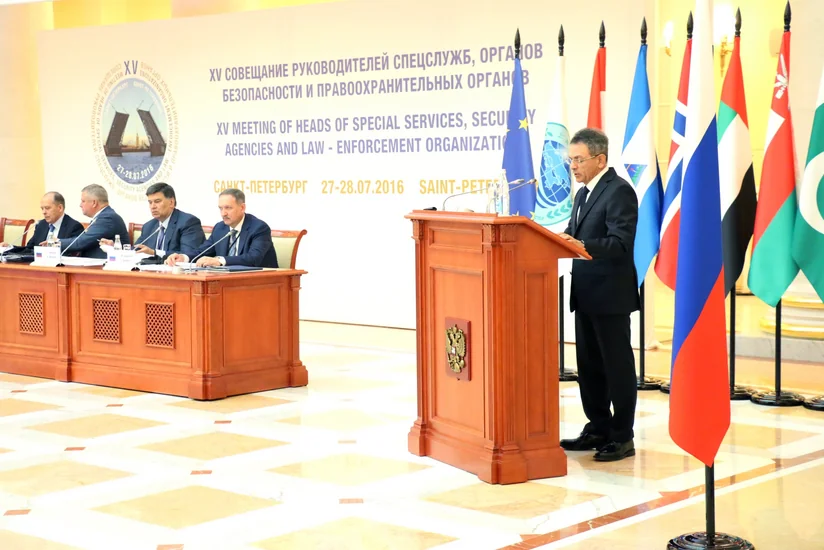 Madat Guliyev attends St.Petersburg meeting of heads of special services