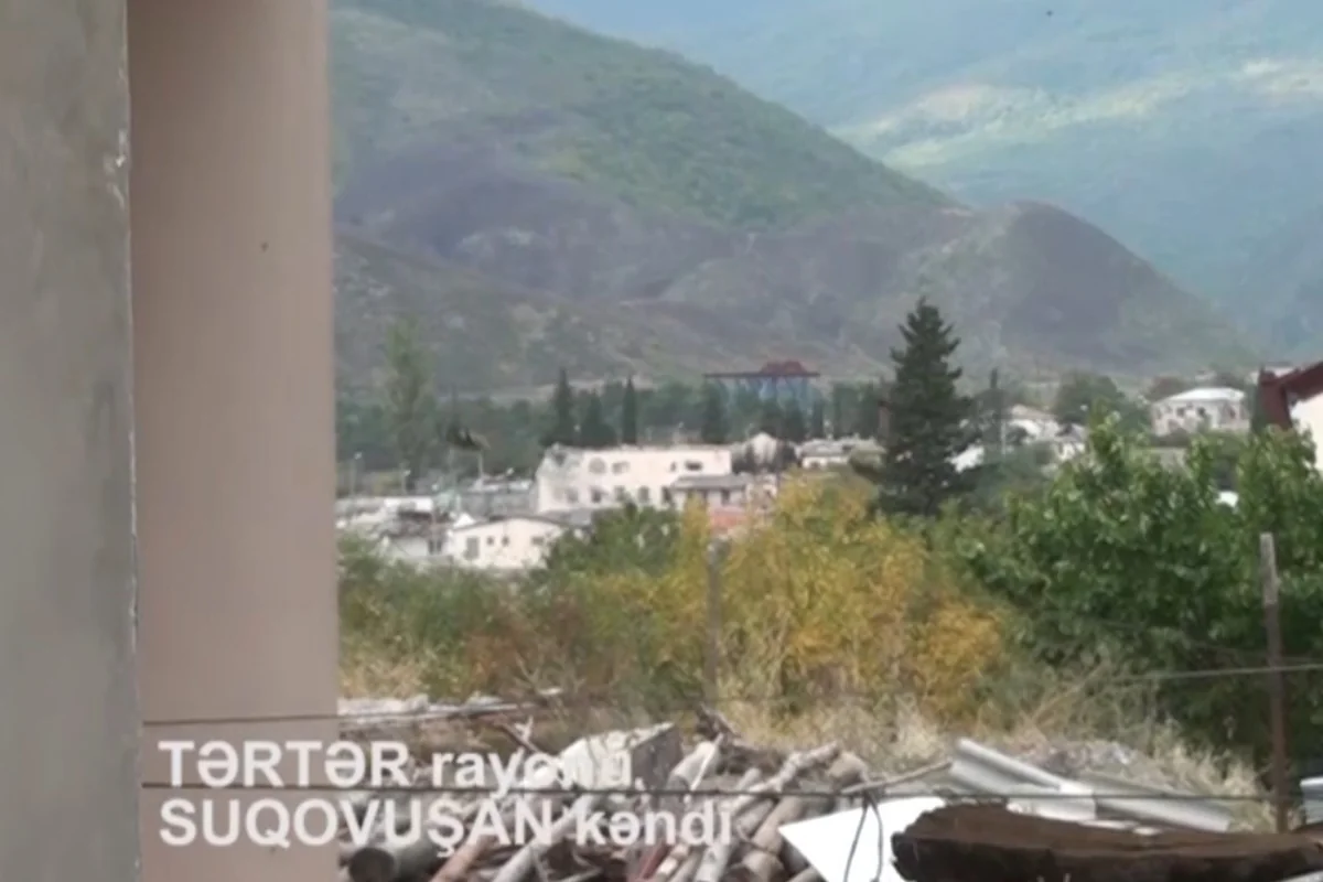 İşğaldan azad olunan Suqovuşandan yeni videogörüntülər