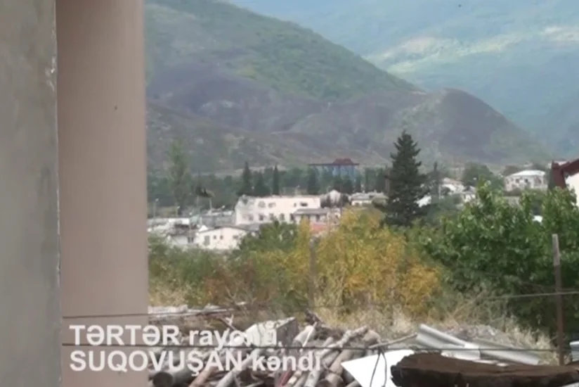 Новые кадры из освобожденного села Суговушан