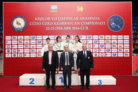 Cüdo üzrə ölkə çempionatının ilk günündə 9 çəki dərəcəsində qalib müəyyənləşib