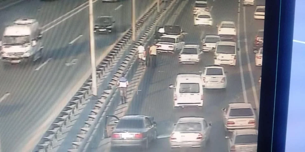 Bakıda yol qəzası baş verib, prospektdə tıxac yaranıb