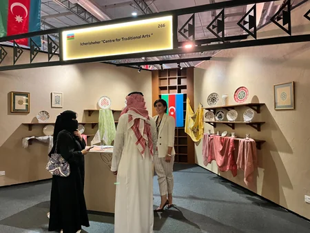 Azerbaijan's traditional crafts captivate visitors at Saudi International Handicrafts Week