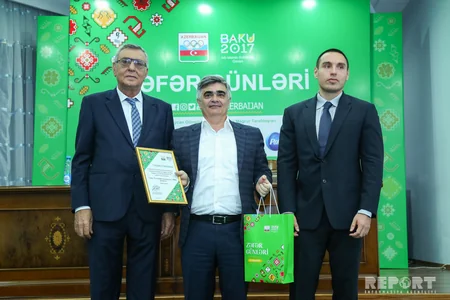Report News Agency gets award for Baku 2017 Islamic Games