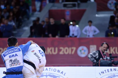 Azərbaycan cüdo yığması Böyük Dəbilqə turnirində ilk medalını qazanıb - FOTO