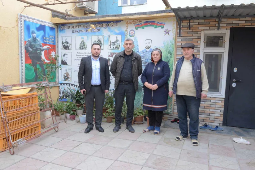 Aqro-Vest DC şəhid ailələrinə bayram sovqatı paylayıb