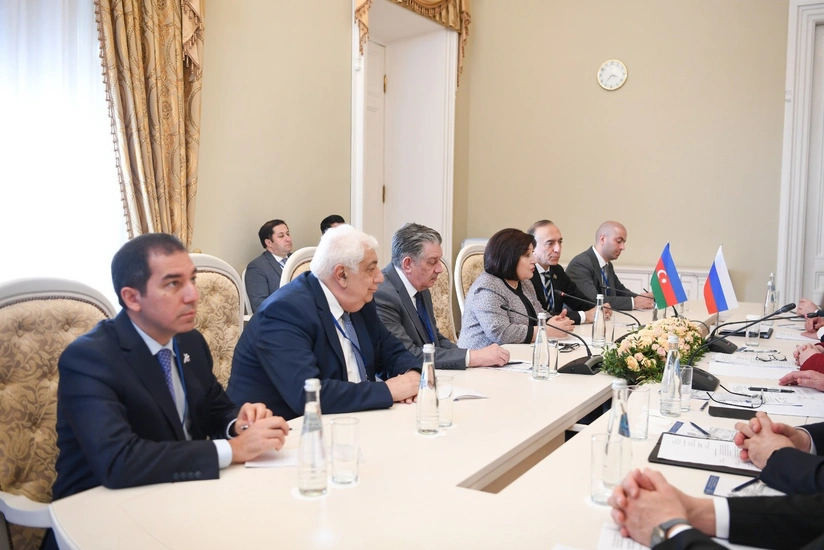 Sahibə Qafarova Valentina Matviyenko ilə görüşüb