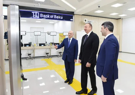 Prezident İlham Əliyev 1 saylı “ASAN Kommunal” Mərkəzinin açılışında iştirak edib