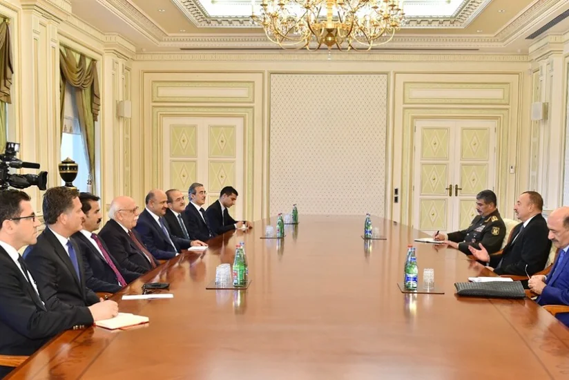 President Ilham Aliyev received delegations led by Turkish defense, and culture and tourism ministers