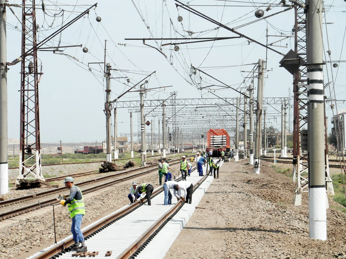 Karrar-Kürdəmir mənzilində 10 km-lik dəmir yolu əsaslı təmir olunur