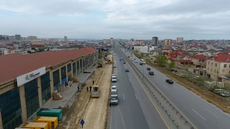 Paytaxtın girişində aparılan işlər yekunlaşmaq üzrədir