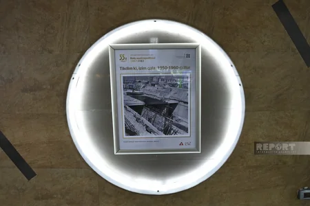 Bakı metrosunun 55 illiyinə həsr olunmuş sərgi açılıb