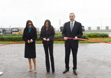 Heydər Əliyev Fondunun yeni layihəsi olan Zirə Mədəniyyət Mərkəzinin və eko-parkın açılışı olub - YENİLƏNİB - FOTO