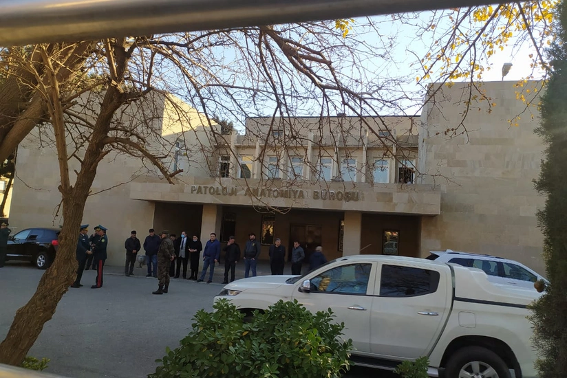 Helikopter qəzasında həlak olan hərbi qulluqçuların nəşinin müayinəsi başa çatıb