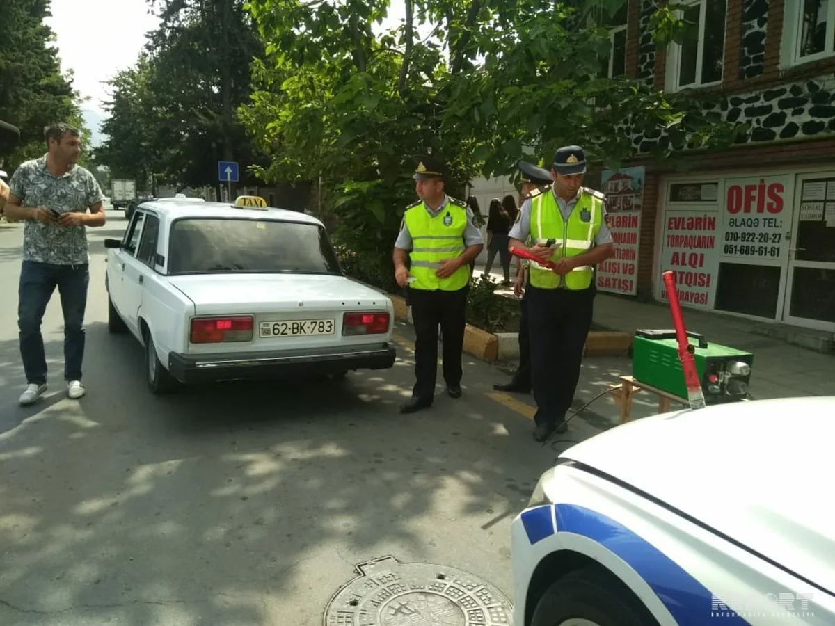 Yol polisi Tərtərdə reyd keçirib, 30 sürücü cərimələnib - VİDEO - YENİLƏNİB
