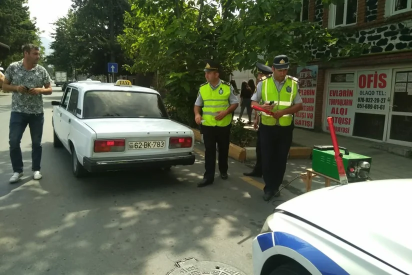 Дорожная полиция провела рейд в Тертере, оштрафовано 30 водителей