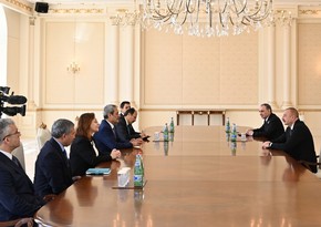 Prezident İlham Əliyev Türkiyə Ali Məhkəməsinin Baş prokurorunu qəbul edib