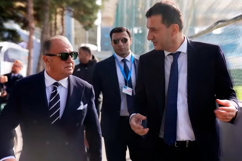 Известный тренер Фатих Терим посетил учебно-тренировочную базу клуба Карабах