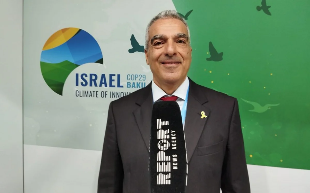 Israel's special envoy calls for urgent joint action to overcome climate challenges