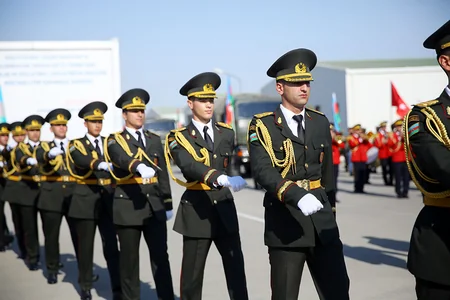 Acıdərə Türk şəhidliyinə yürüş keçirilib