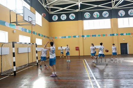 Türkan qəsəbəsində idman zalının açılışı olub