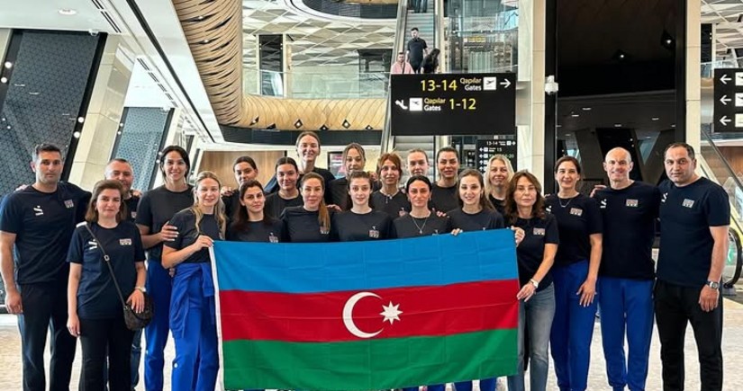 Azərbaycanın voleybol millisi Slovakiyaya yollanıb