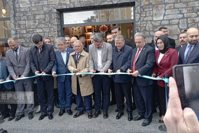 Kayseri şəhərindəki Xocalı parkında Şuşa Azərbaycan Evinin açılışı olub - YENİLƏNİB
