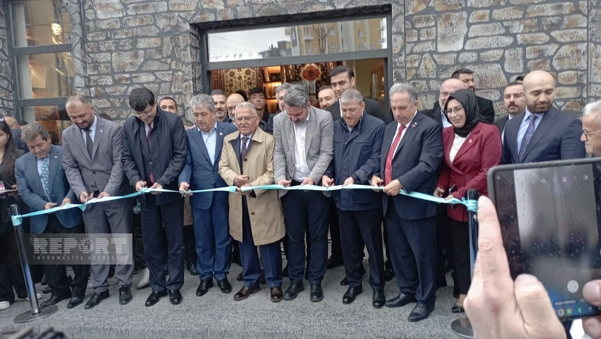 Kayseri şəhərindəki Xocalı parkında Şuşa Azərbaycan Evinin açılışı olub - YENİLƏNİB