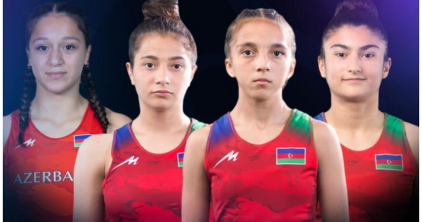 Azərbaycanın qadın güləşçiləri U-17 Avropa çempionatında çıxışlarını başa vurublar