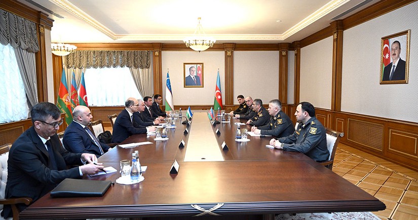 Azerbaijani Defense Minister meets with Uzbek Security Council Secretary