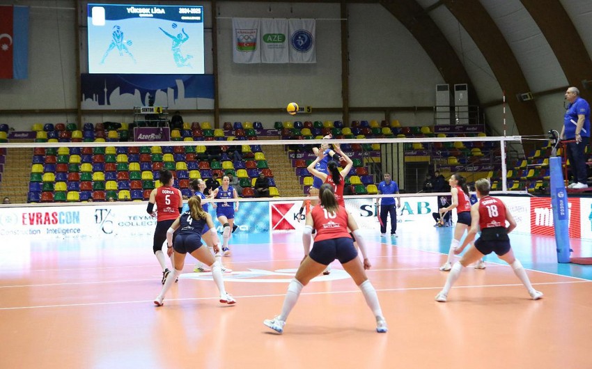 Qadın voleybolçular arasında Azərbaycan Yüksək Liqasında XII tura start verilib