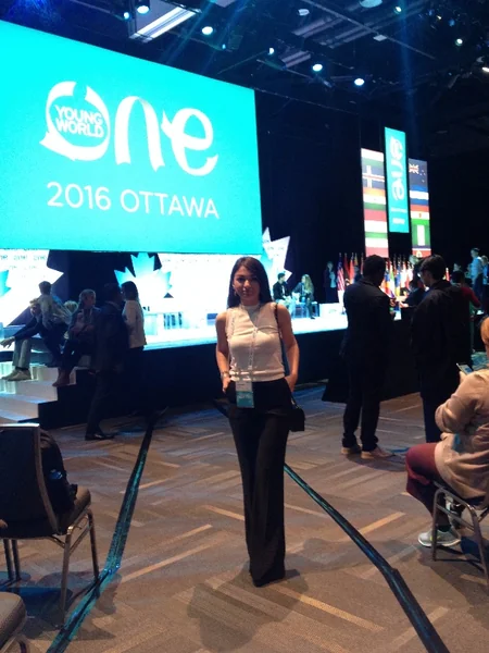 Azərbaycanlı gənc Ottavada 7-ci Beynəlxalq “One Young World” sammitində iştirak edib