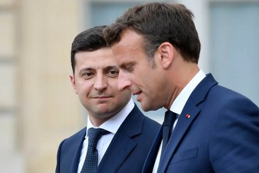 Переговоры Макрона и Зеленского перенесли на 30 апреля