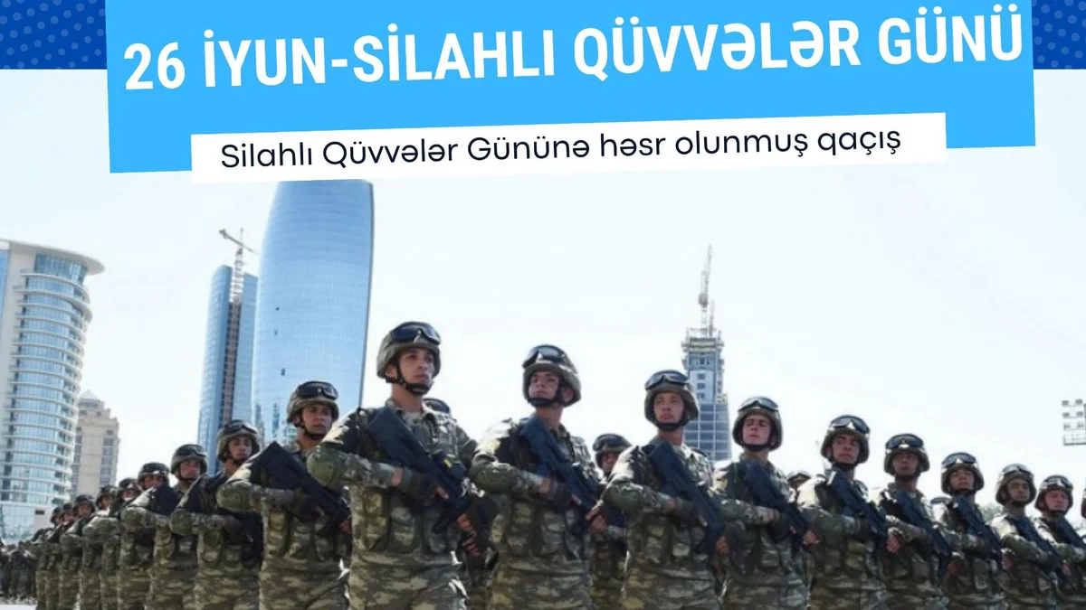 Silahlı Qüvvələr Gününə həsr olunan kütləvi qaçış yarışı keçiriləcək