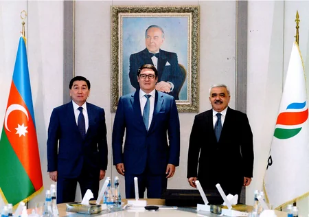 SOCAR-da Qazaxıstanın Milli Rifah Fondunun nümayəndə heyəti ilə görüş olub