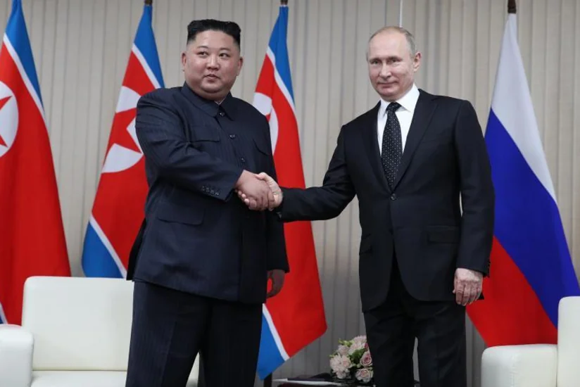 Ким Чен Ын поздравил Путина с 75-летием Победы