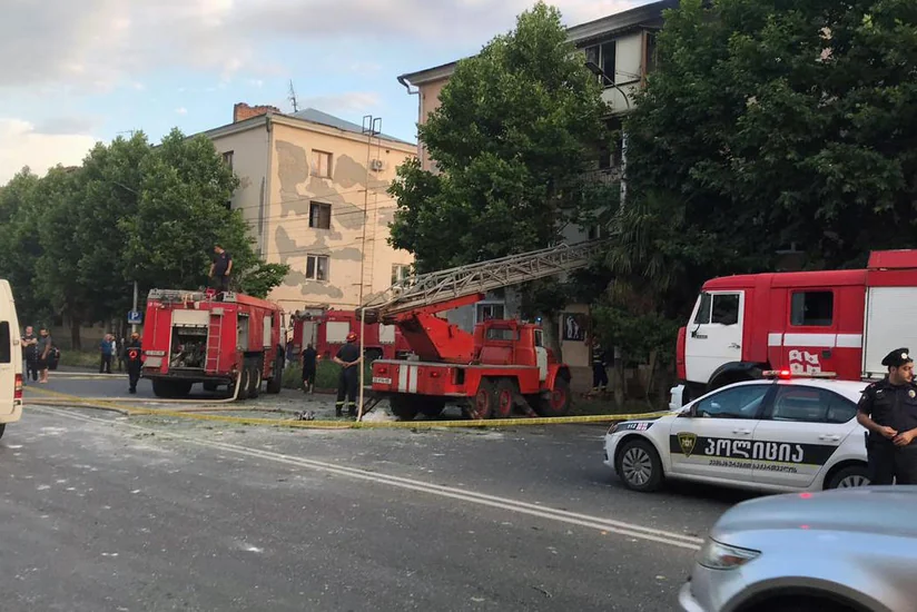 В Грузии произошел взрыв в жилом доме, пострадали 7 человек