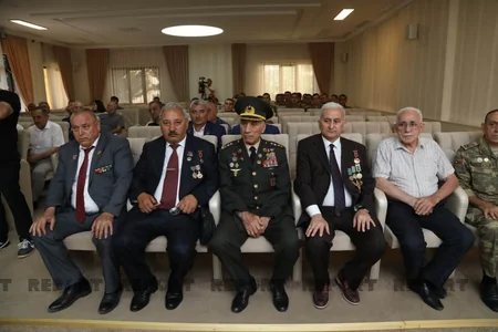 Veteranlar Təşkilatında Silahlı Qüvvələr Günü münasibətilə konfrans keçirilib