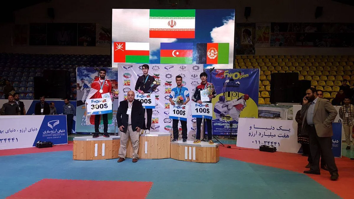 Azərbaycan taekvondoçuları İranda 2 medal qazanıblar