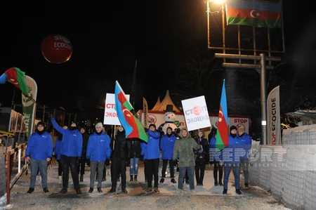 Xankəndi-Laçın yolu: Aksiyanın 35-ci günü 33 avtomobil maneəsiz hərəkət edib