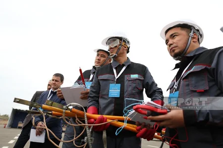 Hadrutda gənc energetiklərin I Beynəlxalq Peşə Ustalığı yarışması keçirilir