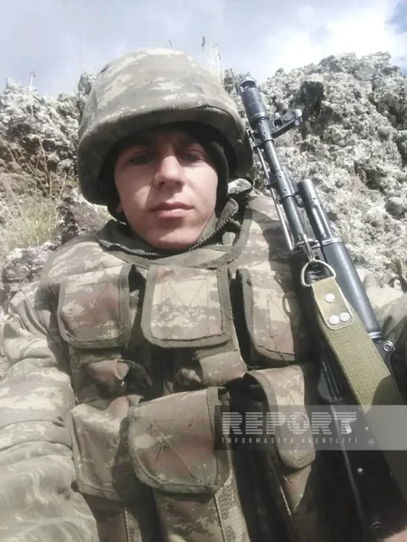 Предан земле погибший вчера в ДТП в Лачыне военнослужащий Сахават Ахундов