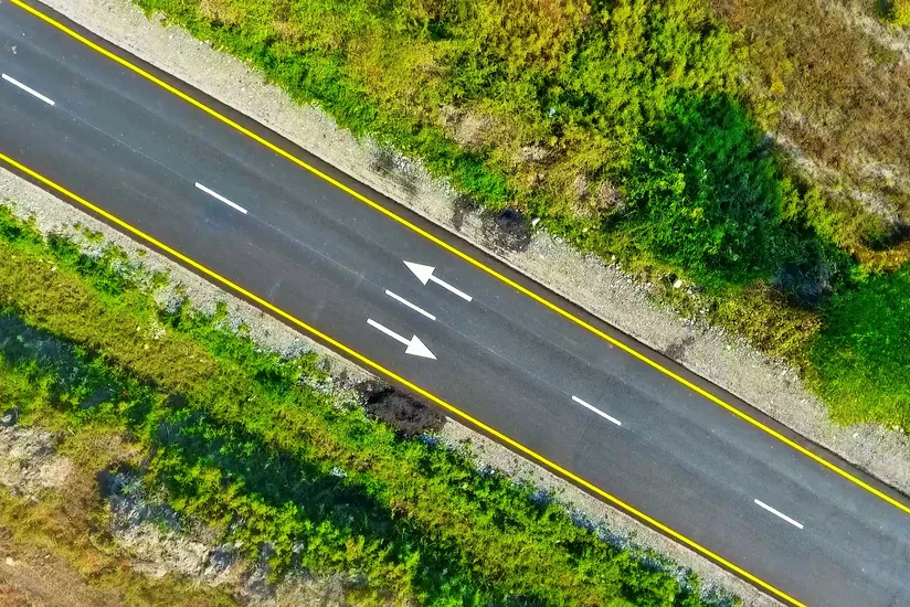 Şabran rayonunda avtomobil yolu yenidən qurulub