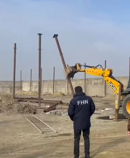 Abşeronda qanunsuz tikintilərin qarşısı alınıb