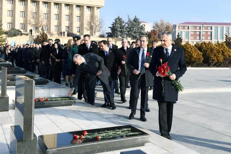 Naxçıvanda 20 Yanvar faciəsinin 34-cü ildönümü qeyd edilib