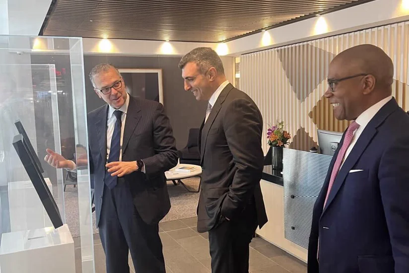 Azərbaycan bankirləri Bank of New York Mellonun yeni texnologiyaları ilə tanış olub