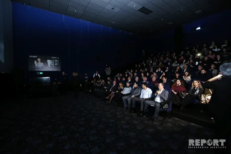 В CinemaPlus Gənclik Mall состоялась презентация клипа на песню Тунзали Агаевой Гоша ганад