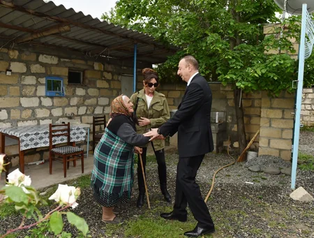 Prezident İlham Əliyev: Hazırda təmas xəttində üstünlük tamamilə Azərbaycanın tərəfindədir - FOTO -YENİLƏNİB