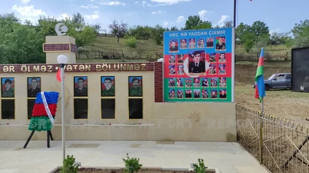 Qubada Şəhidlər xatirə-kompleksinin açılışı olub