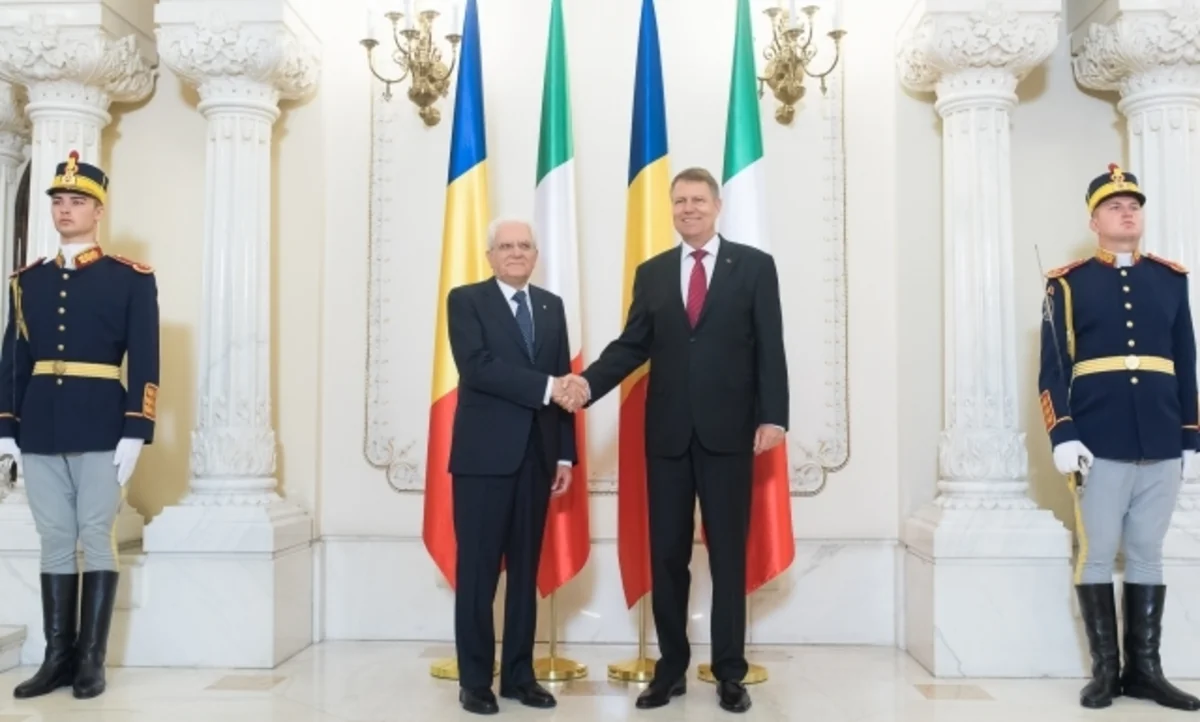 Buxarestdə Rumıniya və İtaliya prezidentləri arasında görüş olub