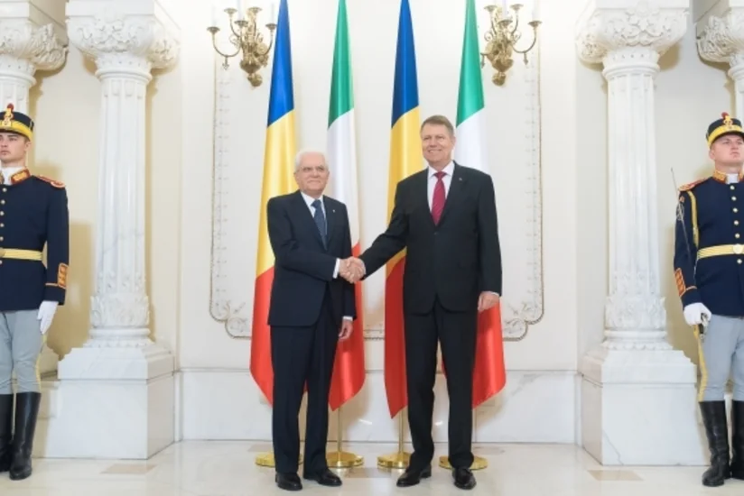 Buxarestdə Rumıniya və İtaliya prezidentləri arasında görüş olub